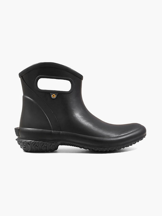Patch Ankle Boot Solid